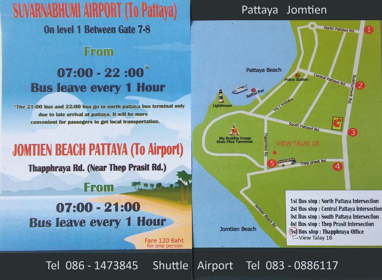 View Talay 1B Serviced Apartments Pattaya Luaran gambar