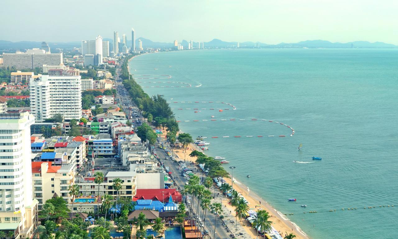 View Talay 1B Serviced Apartments Pattaya Luaran gambar